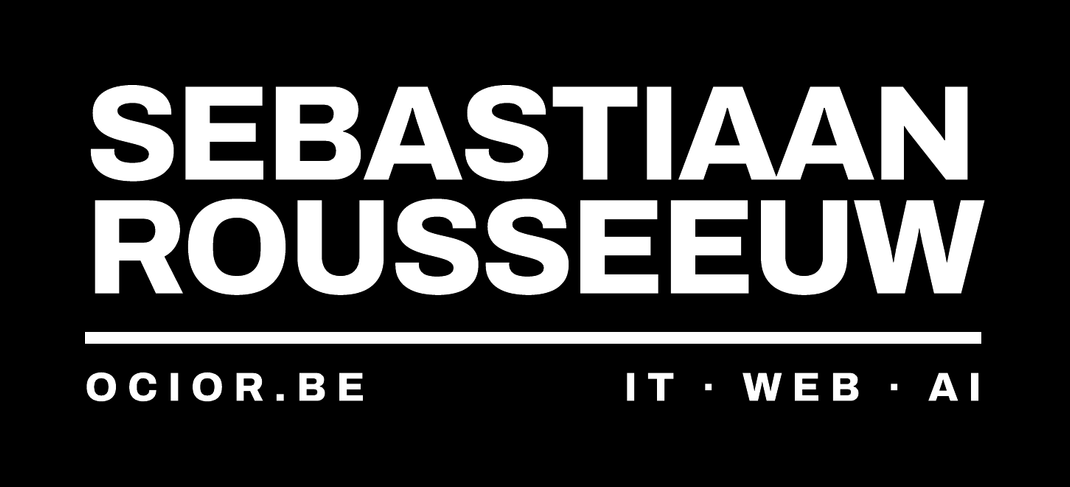 Sebastiaan Rousseeuw — ocior.be, IT · Web · AI